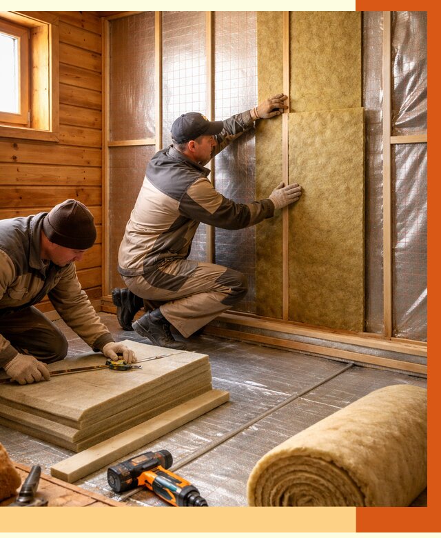 Утепление бани изнутри в Одинцово под ключ от 4350 руб./м² | ТепломастерДнц