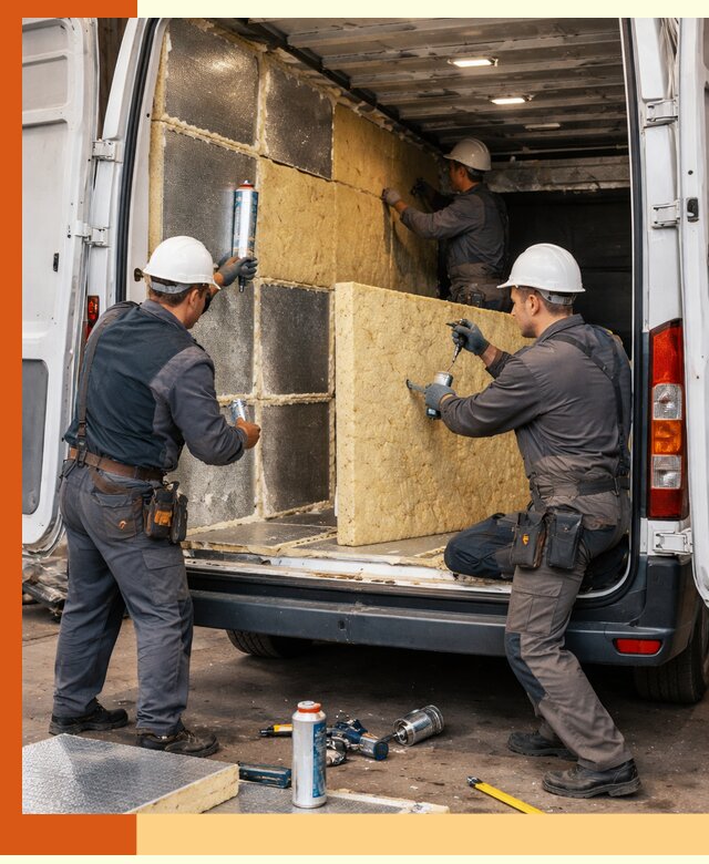 Утепление фургона-рефрижератора в Одинцово для сохранения температуры