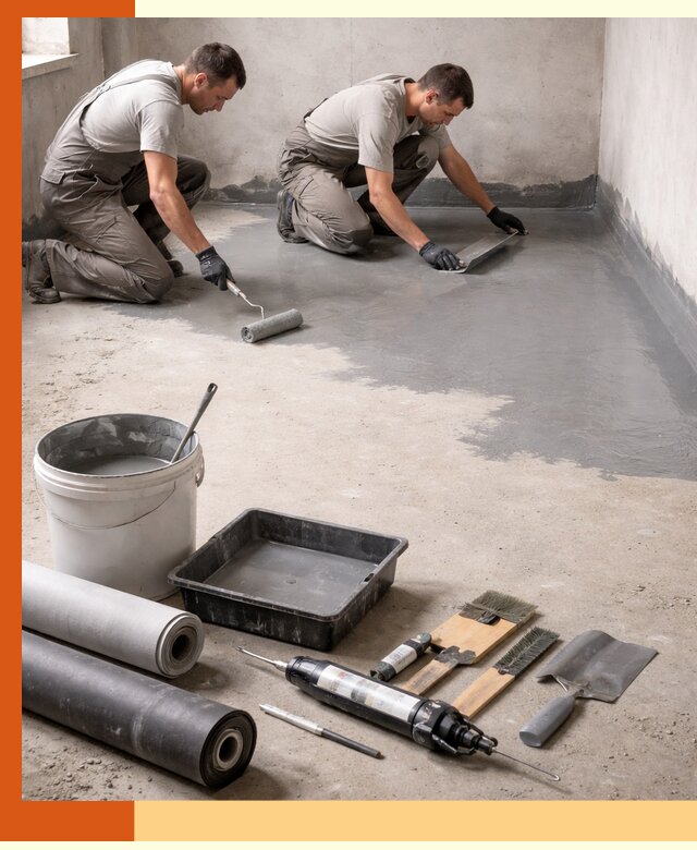 Гидроизоляция пола в Одинцово — надежная защита от влаги и протечек