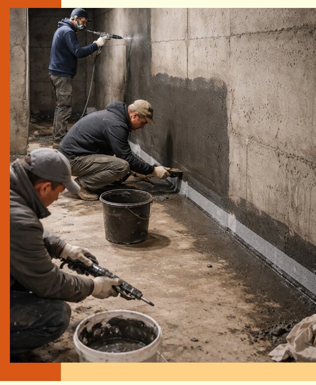 Гидроизоляция подвала в Одинцово — комплексная защита от влаги