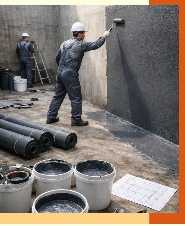 Гидроизоляция резервуара в Одинцово от 124272 руб. под ключ | ТепломастерДнц