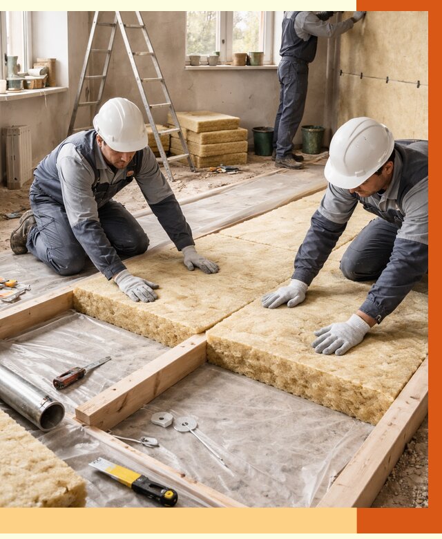 Восстановление теплоизоляции в Одинцово от 8803 руб. — ремонт утепления под ключ | ТепломастерДнц