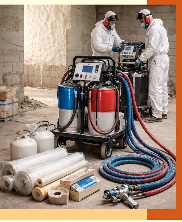 Аренда установки для напыления ППУ в Одинцово от 36246 руб. | ТепломастерДнц